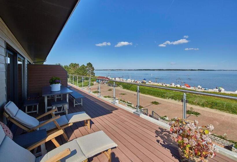 דירת פנטהאוז 1 חדרי שינה, Ostseestrandhausholnis