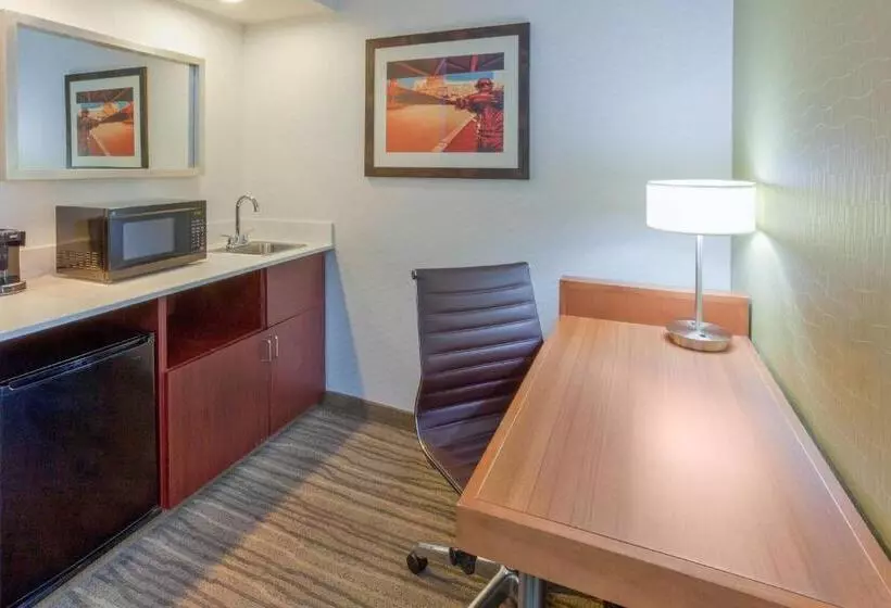 キングサイドベッドのスタンダードワンルーム, Springhill Suites Minneapolis West St. Louis Park