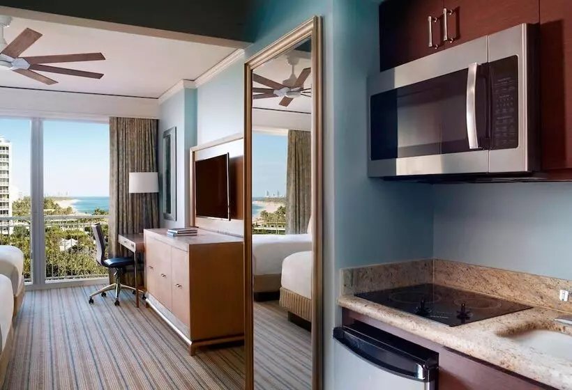 استودیوی استاندارد با تخت دوبل, The Ritzcarlton Key Biscayne, Miami