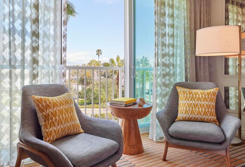 Номер Deluxe Кровать Кинг Вид на Город, Viceroy Santa Monica