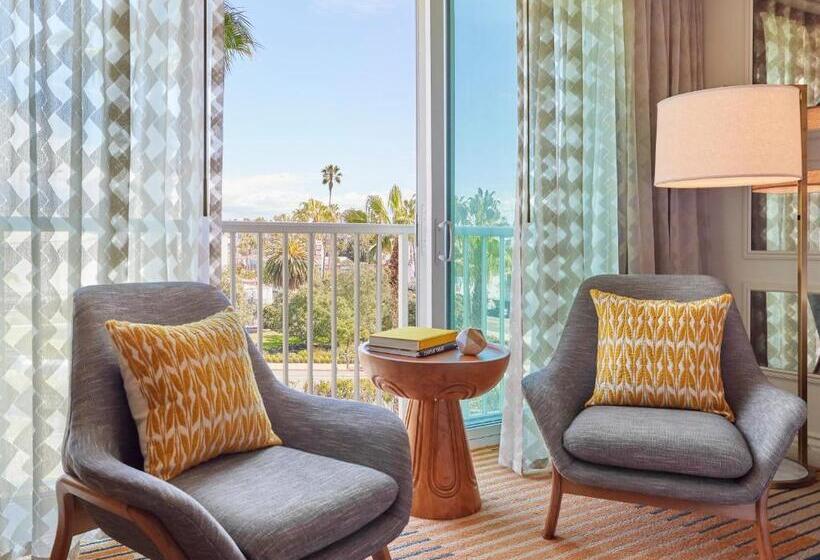 Номер Deluxe Кровать Кинг Вид на Город, Viceroy Santa Monica