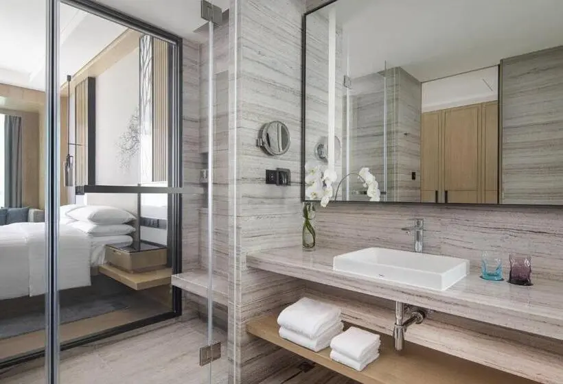 キングサイズベッドのエクゼクティブルーム, Courtyard By Marriott Chengdu South