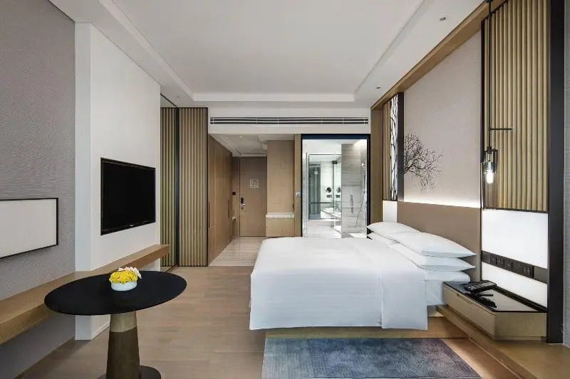 キングサイズベッドのエクゼクティブルーム, Courtyard By Marriott Chengdu South