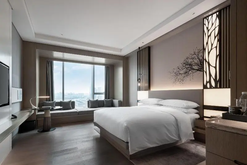 キングサイズベッドのエクゼクティブルーム, Courtyard By Marriott Chengdu South