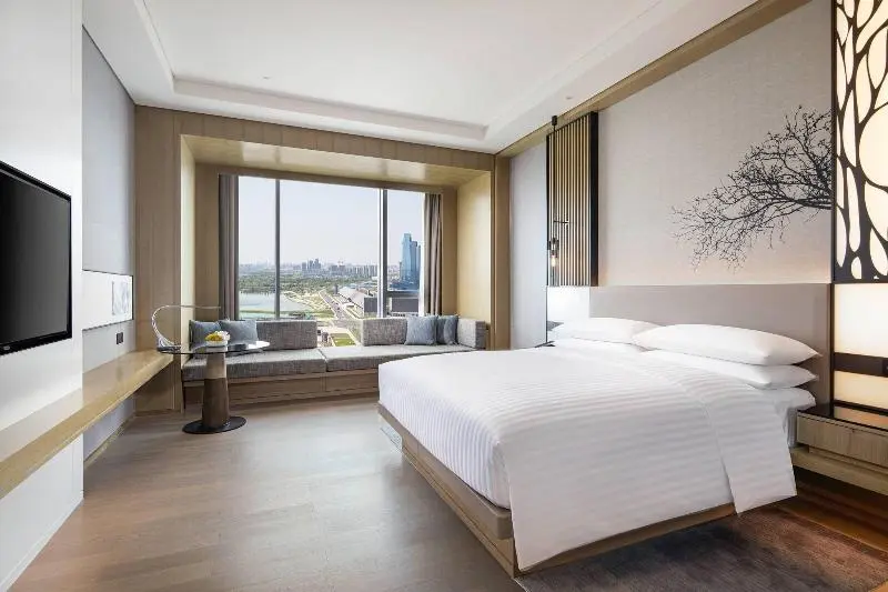キングサイズベッドのエクゼクティブルーム, Courtyard By Marriott Chengdu South