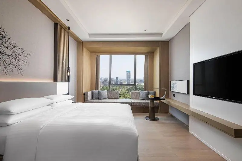 キングサイズベッドのエクゼクティブルーム, Courtyard By Marriott Chengdu South