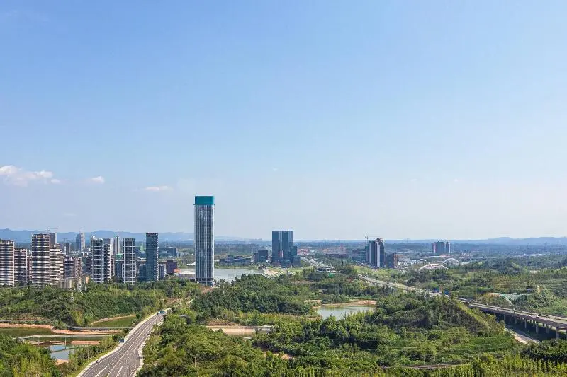キングサイズベッドのエクゼクティブルーム, Courtyard By Marriott Chengdu South