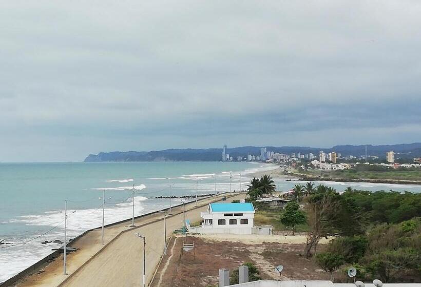 Апартаменты 1 Спальня Вид на Море, Internacional En Atacames