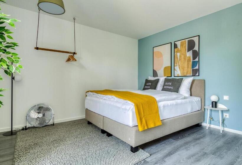 발코니가 있는 스위트, Limehome Garching Bei München