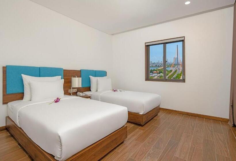 اتاق سوپریور با چشمانداز رودخانه, Gold Plaza Hotel Da Nang