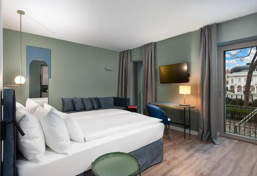 Quarto Deluxe Cama King, Ht Hotel Trieste