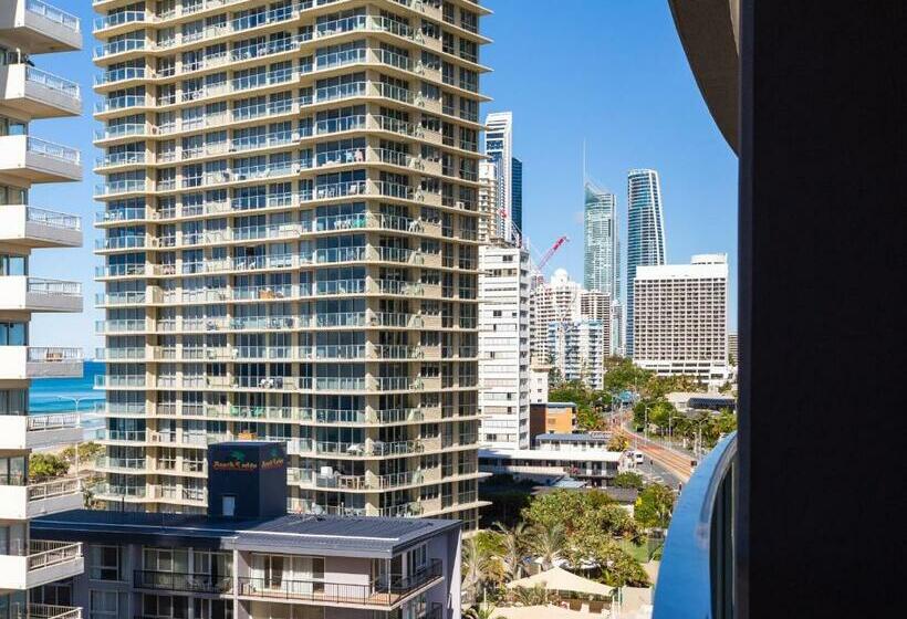 침실 1개 바다 전망 아파트, Hostrelax Residences On Surfers