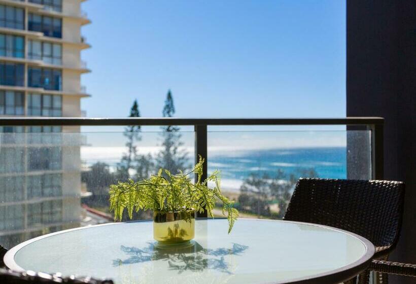 شقة غرفة واحدة مطلة على البحر, Hostrelax Residences On Surfers