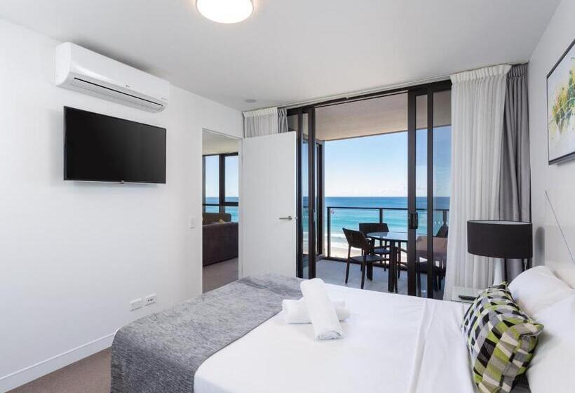 شقة غرفة واحدة مطلة على البحر, Hostrelax Residences On Surfers