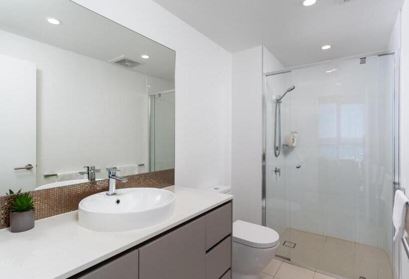 شقة غرفة واحدة مطلة على البحر, Hostrelax Residences On Surfers