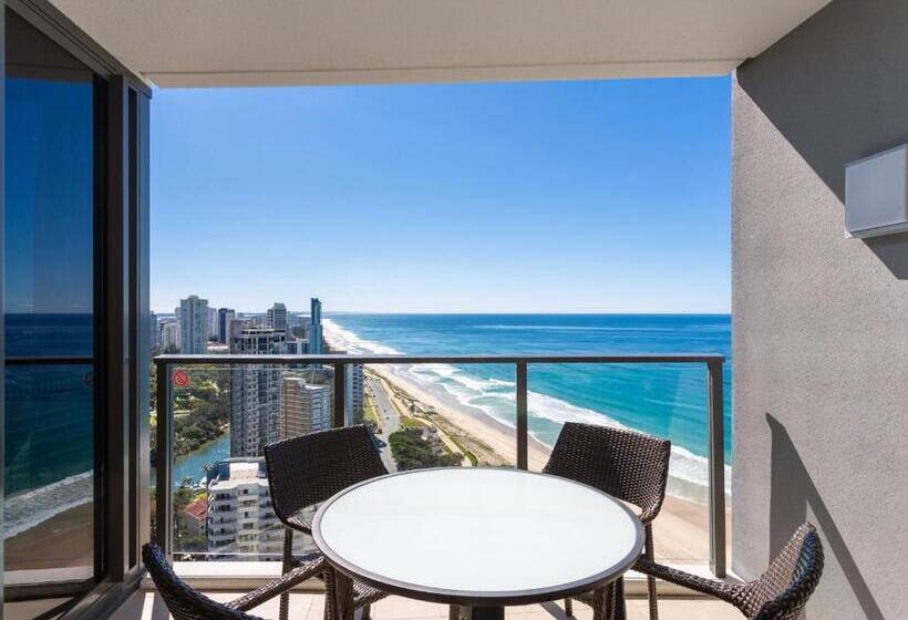 شقة غرفة واحدة مطلة على البحر, Hostrelax Residences On Surfers