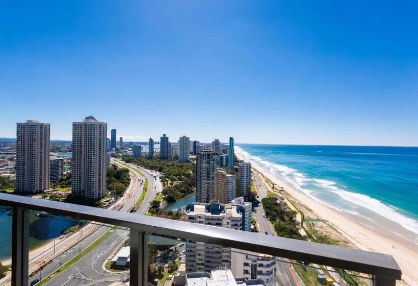 شقة غرفة واحدة مطلة على البحر, Hostrelax Residences On Surfers