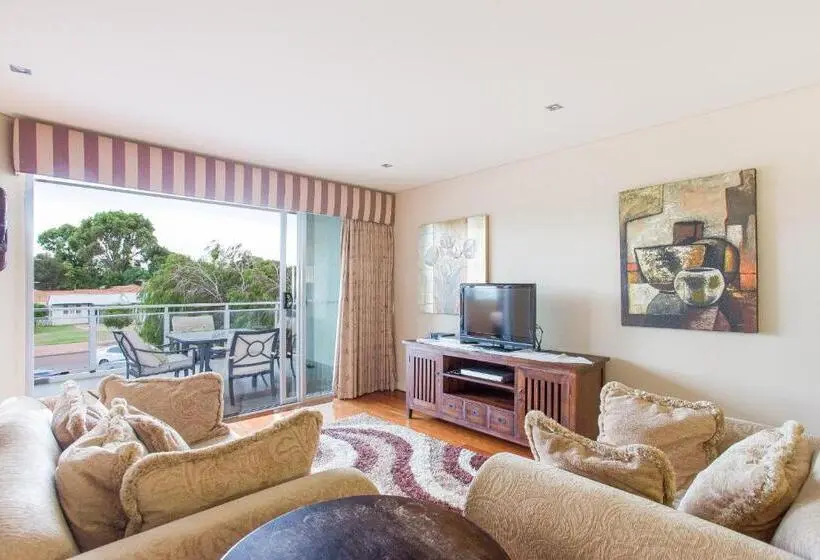プレミアムアパートメント、1ベッドルーム 、オーシャンビュー, Spinnakers By Rockingham Apartments