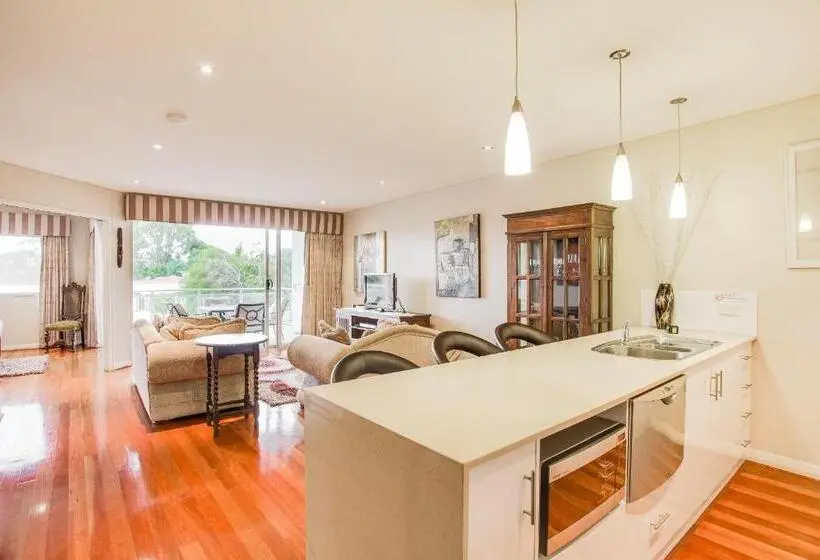プレミアムアパートメント、1ベッドルーム 、オーシャンビュー, Spinnakers By Rockingham Apartments