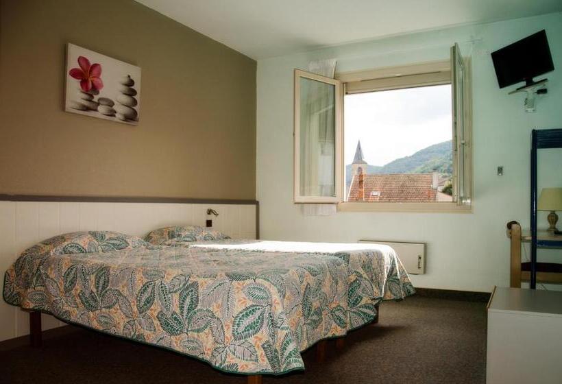 חדר סופריור נוף לגינה, Les Portes Du Cantal