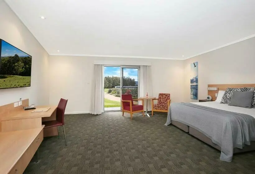 キングサイズベッドのエクゼクティブルーム, Springs Shoalhaven Nowra