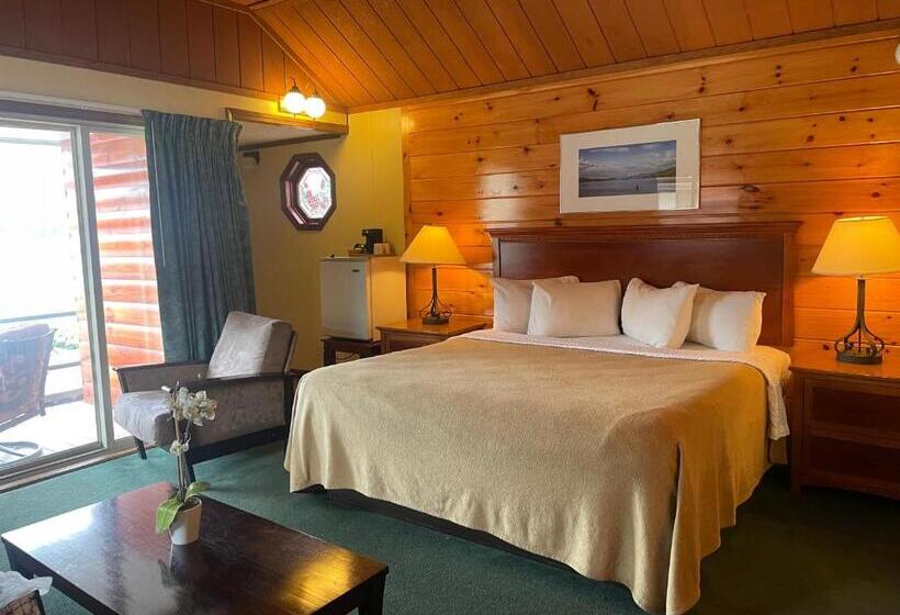 带大床的标准间, Lake Crest Inn