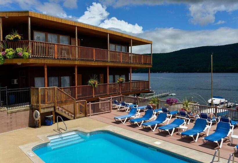 キングサイズベッドのスタンダードルーム, Lake Crest Inn