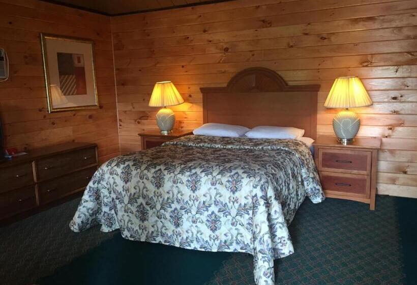 キングサイズベッドのスタンダードルーム, Lake Crest Inn