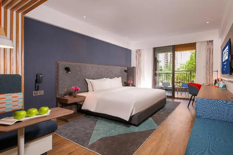 キングサイズベッドのスタンダードルーム, Holiday Inn Express Chengdu East, An Ihg