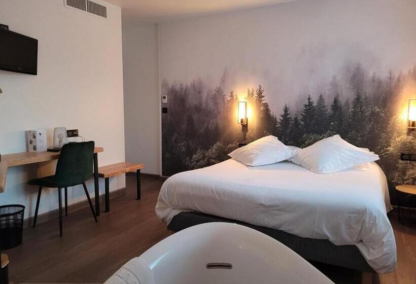 스탠다드 룸, Restaurant Les Glycines