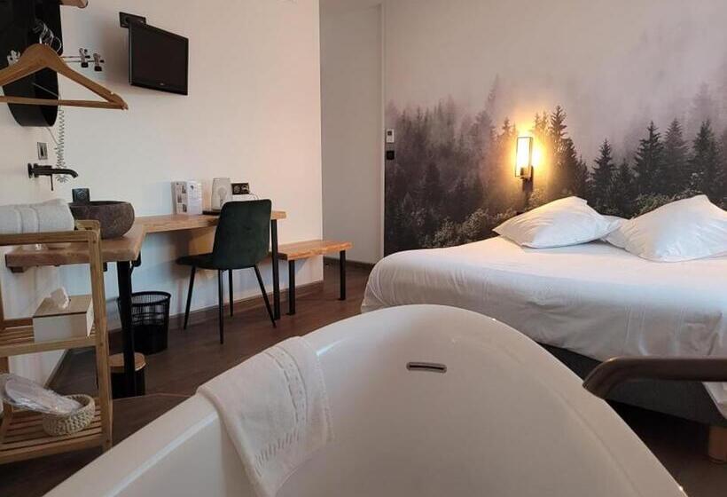 스탠다드 룸, Restaurant Les Glycines