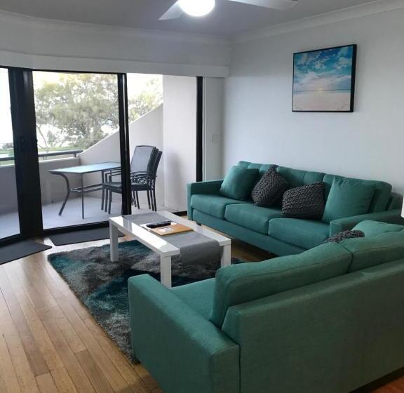 침실 2개 디럭스 아파트, Sandrift Beachfront Apartments