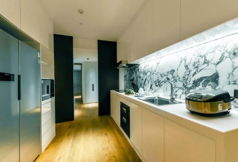 침실 3개 아파트, Kapok Shenzhen Houhai