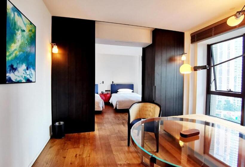 디럭스 룸, Kapok Shenzhen Houhai