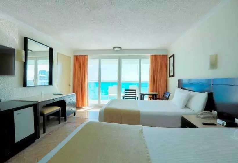 اتاق لوکس با چشم‌انداز دریا, Krystal® Cancún
