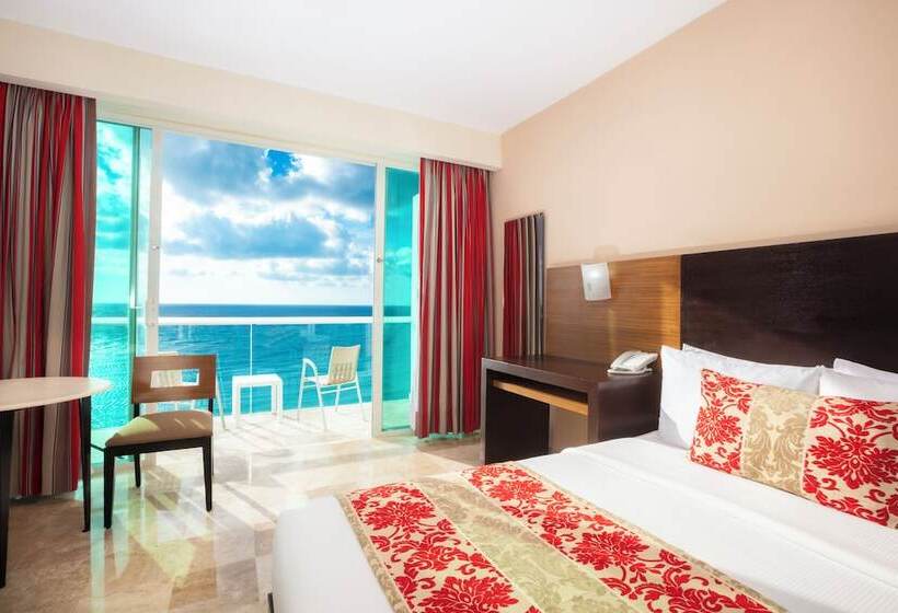 带海景的俱乐部房间, Krystal Cancun
