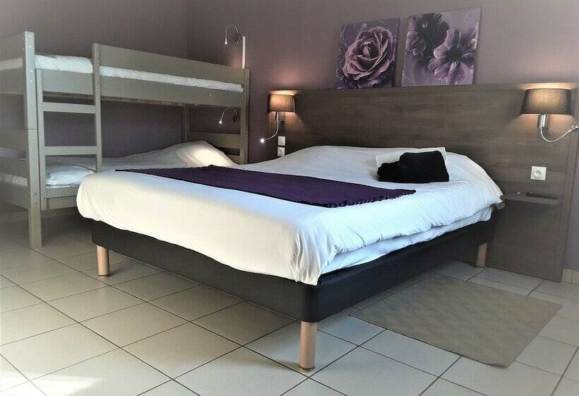 חדר סטנדרט לארבעה, Relais Motel De Maisonnay