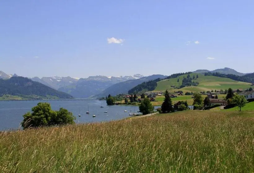 景色の見える一ベッドルームアパートメント, B&b Ferienhof Am See