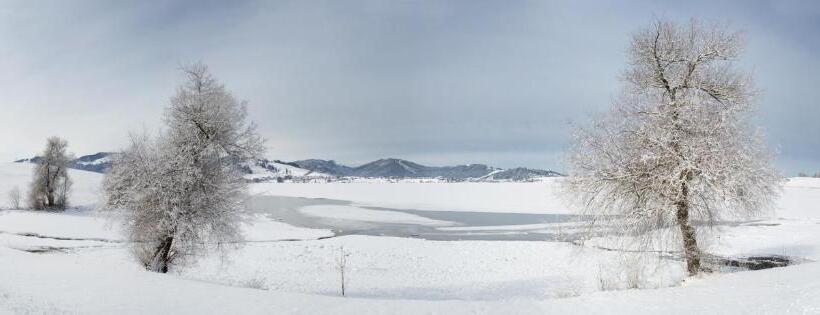 شقة غرفة واحدة ذات إطلالة, B&b Ferienhof Am See