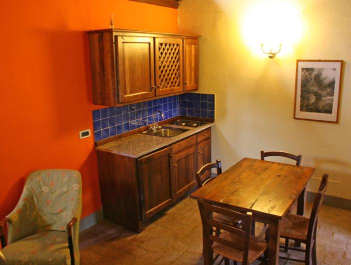 Апартаменты 1 Спальня с Террасой, Podere Pian De  Cortini