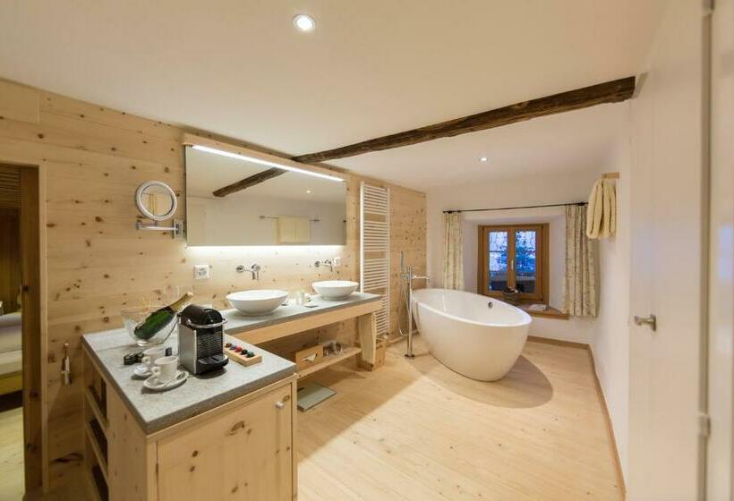 小型套房, Relais & Châteaux In Lain Hotel Cadonau