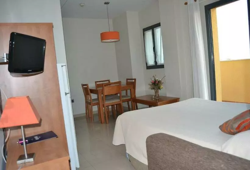 آپارتمان 1 خوابه با تراس, Aparthotel Bahía