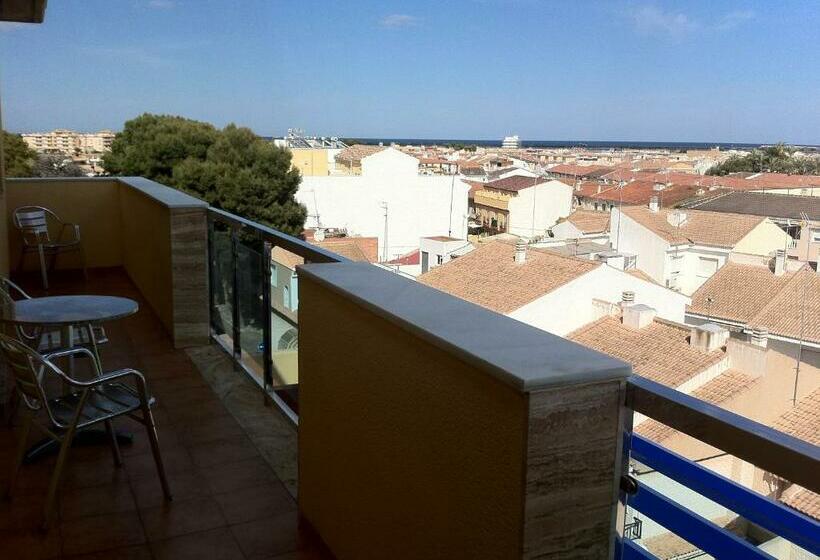 带1个卧室的带阳台的公寓, Aparthotel Bahía