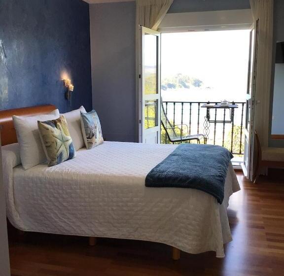 חדר סטנדרט נוף לים עם מרפסת, Complexo Alameda