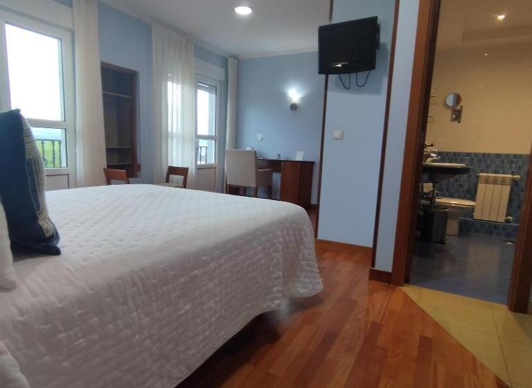 חדר סטנדרט נוף לים עם מרפסת, Complexo Alameda