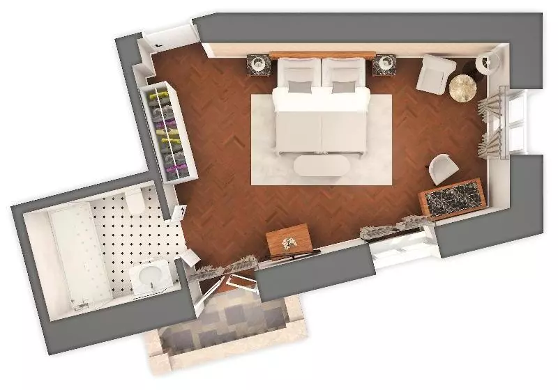 デラックスルーム, Amadria Park Hotel Milenij