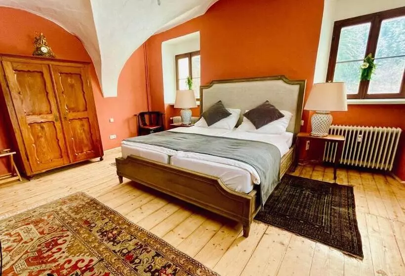 Deluxe-huone, Schloss Moosburg Gästehaus