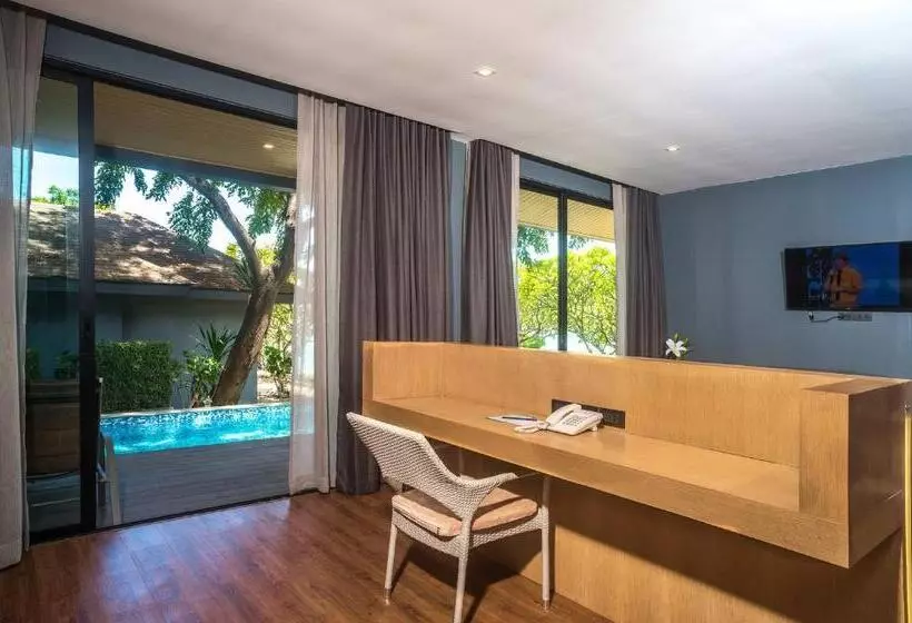 Huvila, 1 makuuhuone ja uima-allas, The Bay Samui