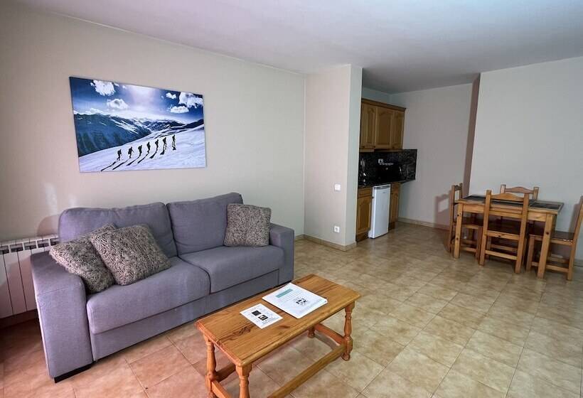 آپارتمان 1 خوابه, Wuau! Apartamentos Solana de Ransol