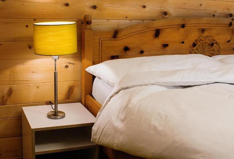 غرفة قياسية مطلة على الجبل, Landhus Almens